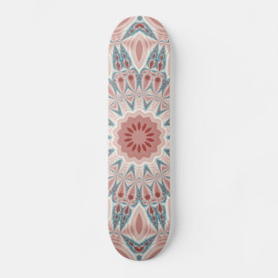 Modern Kaleidoscope Mandala Fractal Art Mini Skateboard Bräda 18,5 Cm