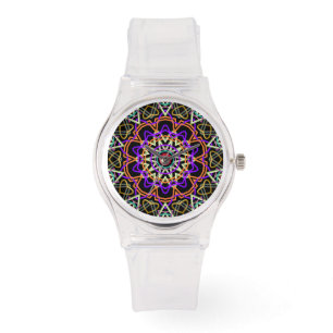 Modern kalejdoskop armbandsur