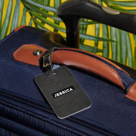 Modern kalkboard bagagebricka