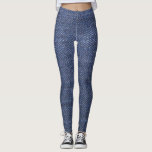 Modern kall mönstrad blåttdenimjeans leggings<br><div class="desc">Modern kall mönstrat lägga benen på ryggen för blåttdemin jeans.</div>