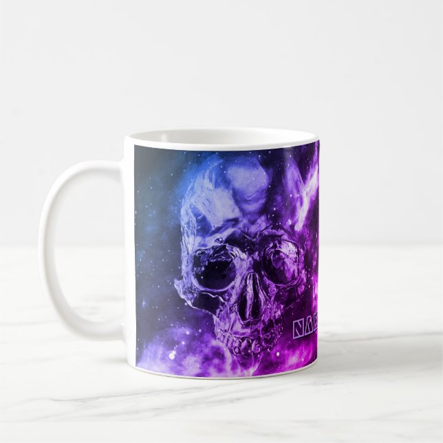 Modern kalle i rymden. Anpassad Kaffemugg (Vänster)