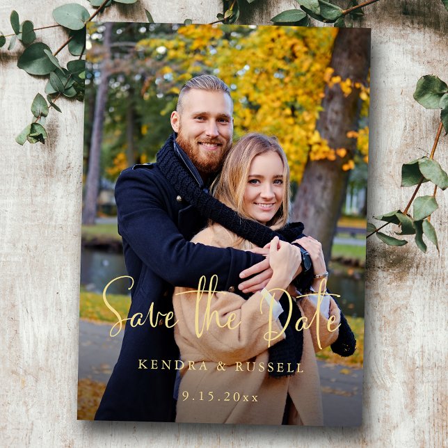 Modern kallgrafi - Spara datum Datumet (Skapare uppladdad)