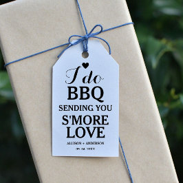 Modern kalligrafi i do BQ-möhippa Presentetikett