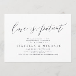 Modern kalligrafi Minimalistisk uppskjutning av Br Inbjudningar