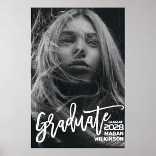 Modern kalligrafi - minimalt Fullt Photo Studenten Poster