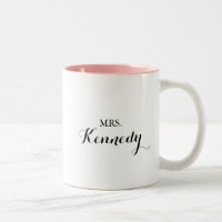 Modern kalligrafi Newlyows Bride
