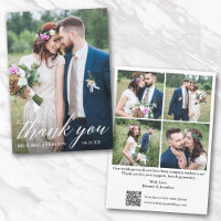 Modern kalligrafi QR-kod 5 Foto Bröllop