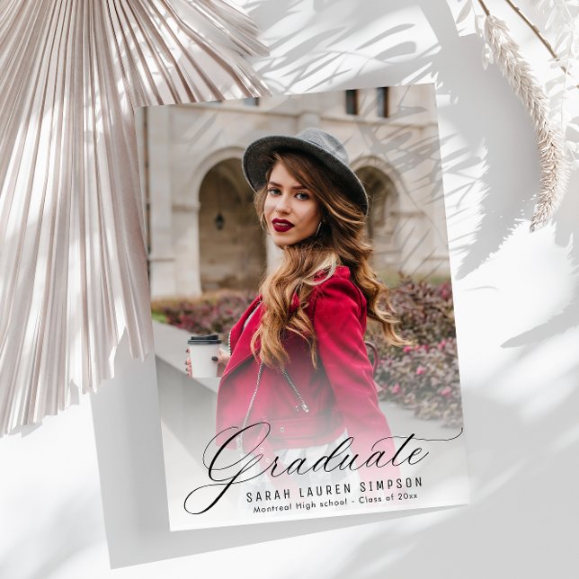 Modern kalligrafi studenten meddelande inbjudningar (Skapare uppladdad)