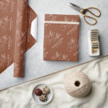 Modern kalligrafi-tidslinje utan teracotta bröllop presentpapper<br><div class="desc">En tidslängd och elegant terracotta bröllop som omsluter papper med förfinat kalligrafiskript på klassisk bakgrund,  perfekt för ett formellt och sofistikerat bröllop firande. Kontakta mig gärna om du vill ha anpassade eller ytterligare produkter med den här designen.</div>