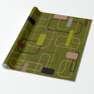 Modern kamouflage i mitten av århundradet  presentpapper
