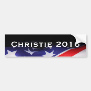 Modern kampanjbildekal för CHRISTIE 2016 Bildekal