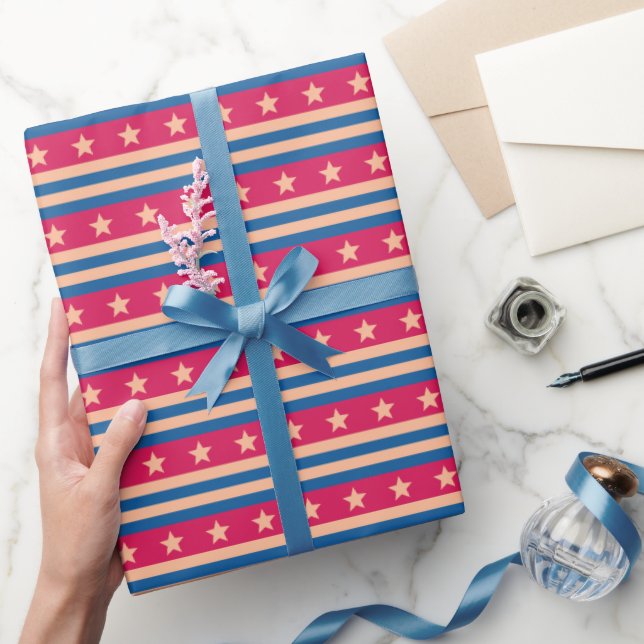 Modern, känd, första konstnärliga mamma-födelsedag presentpapper (Gifting)