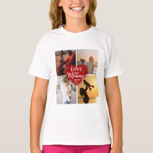 Modern Kärlek - du Mamma/Mamma/annan fotosamling T Shirt