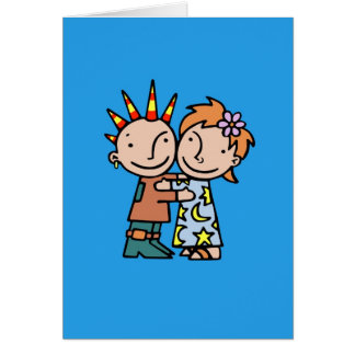 MODERN KÄRLEK HÄLSNINGSKORT