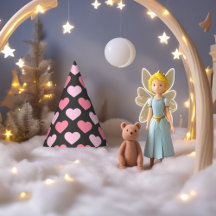 Modern Kärlek Heart Mönster Party Hat