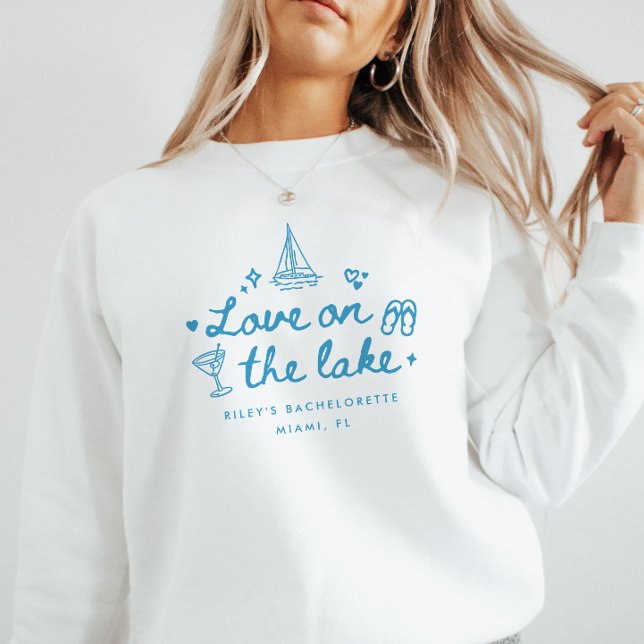 Modern "Kärlek vid sjön" Anpassad Möhippa T Shirt (Skapare uppladdad)