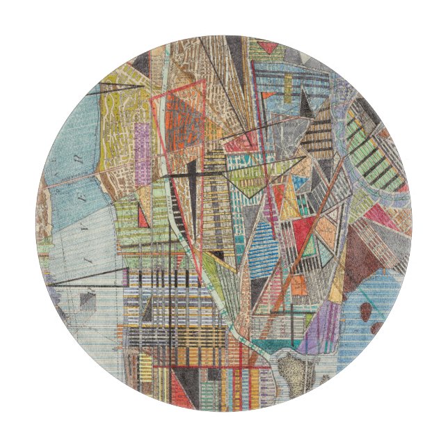 Modern Karta i New York I (Framsidan)