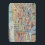 Modern Karta i New York I iPad Mini Skydd<br><div class="desc">Ett modernt karta i New York City i ljust,  pulserande färg. Konstnär: Nikki Galapon</div>