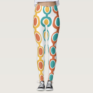 Modern kedja i mitten av århundradet leggings