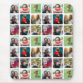 Modern Keepsaké Photo Collage Mönster Musmatta