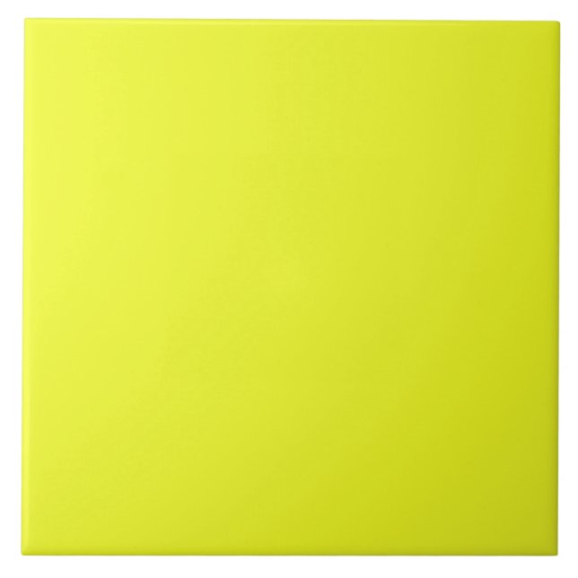 Modern keramik Tile för solid Gult Kakelplatta (Framsidan)