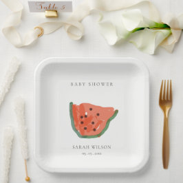 Modern Kid Hand plockade Watermelon Fruit Baby Sho