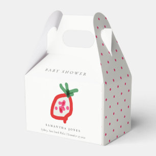 Modern Kids Hand plockade Dragon Fruit Baby Shower Presentaskar
