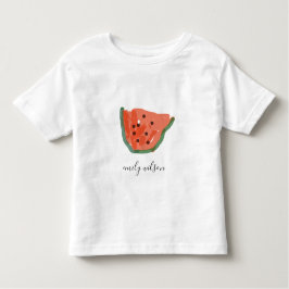 Modern Kids Hand plockade Red Grönt Watermelon Fru T Shirt