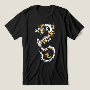 Modern kinesisk drake t shirt