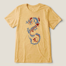 Modern kinesisk drake t shirt