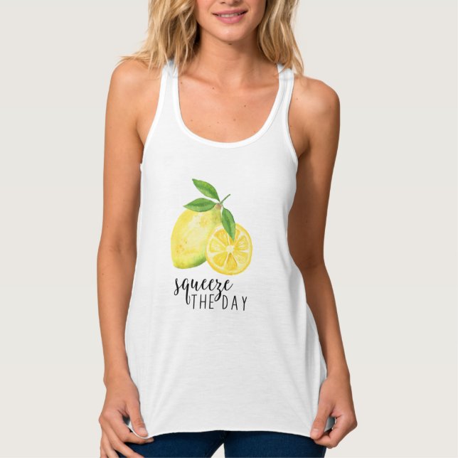MODERN KITCHEN LEMON PUN LINNE MED RACERBACK  (Framsida)