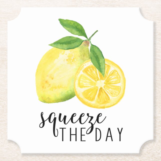 MODERN KITCHEN LEMON PUN UNDERLÄGG PAPPER (Framsida)