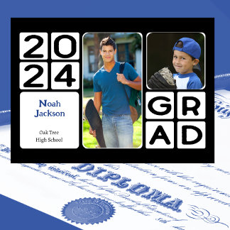 Modern klass 2024 Studenten Meddelande
