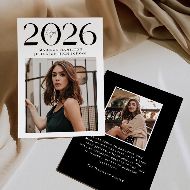 Modern klass 2025 2 Photo Studenten Meddelande (Skapare uppladdad)