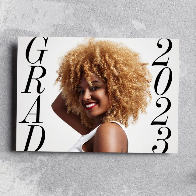 Modern klass av 2024 års meddelande om fotot Stude (Modern Class of 2024 Photo Graduation Announcement)