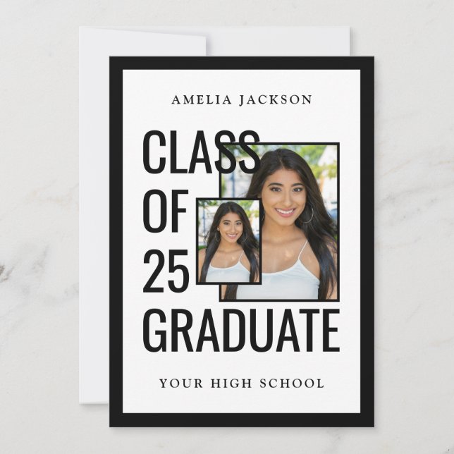 Modern klass av 25 Grad-foton, öppet hus Inbjudningar (Framsida)