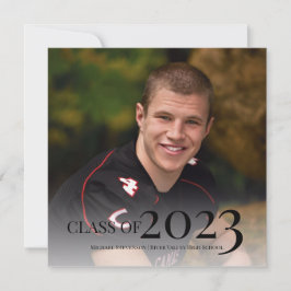 Modern klass för 2023 års fotoStudentfest Inbjudningar