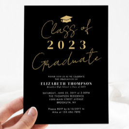Modern klass för 2023 Student-Studentfesten Inbjudningar