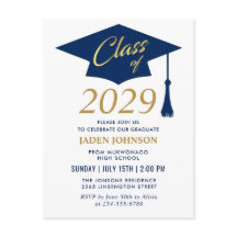 Modern klass för 2025-Studentfestens inbjudan