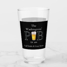 Modern klassisk pub Beer Drinking Glass Glaskopp