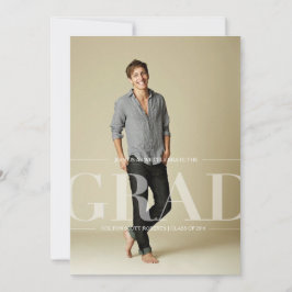 Modern klassisk Studentfest | Kön neutralt Inbjudningar