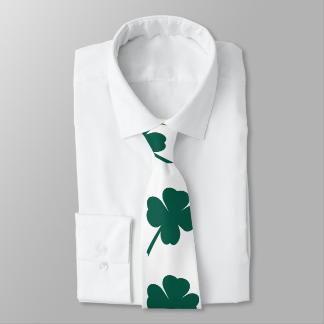 Modern klöver St Patricks Day  Slips (Bunden)