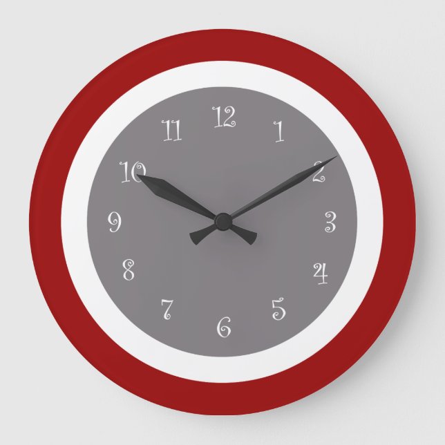 Modern kök ur kök stor klocka (Framsida)