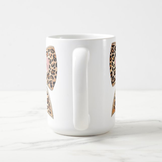 Modern kokett båge kaffemugg (Handtag)