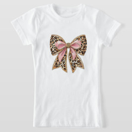 Modern kokett båge T-Shirt