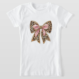 Modern kokett båge T-Shirt
