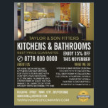 Modern köksdesign, köks- och badrumsFitter Reklamblad<br><div class="desc">Modern köksdesign,  köks- och badrumsverkets reklamflygare från Affärskortet Store.</div>