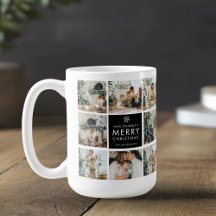 Modern kollage ”God Jul” Multi Foto |