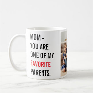 Modern kollagefoto & Glad mors dag-present Kaffemugg