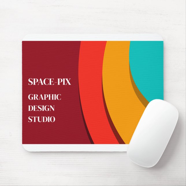 Modern koncept, grafisk designer musmatta (Med mus)
